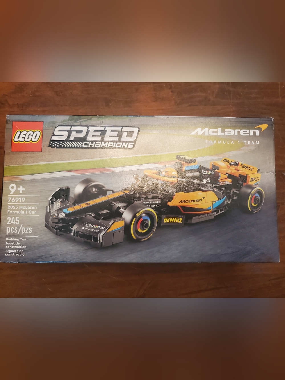 Lego McLaren Race Car - Black & Orange
